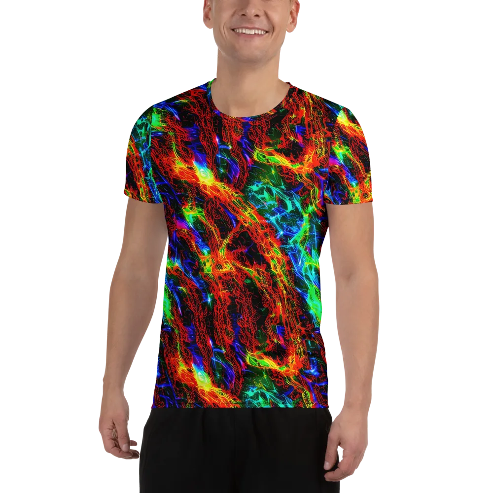 Firestorm Spectrum on Men's Athletic T-Shirt — Front