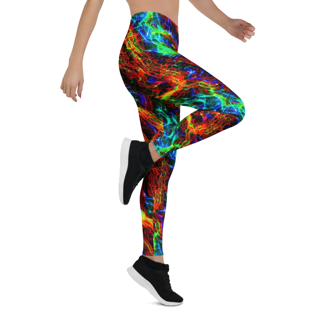 Firestorm Spectrum on Leggings — Right
