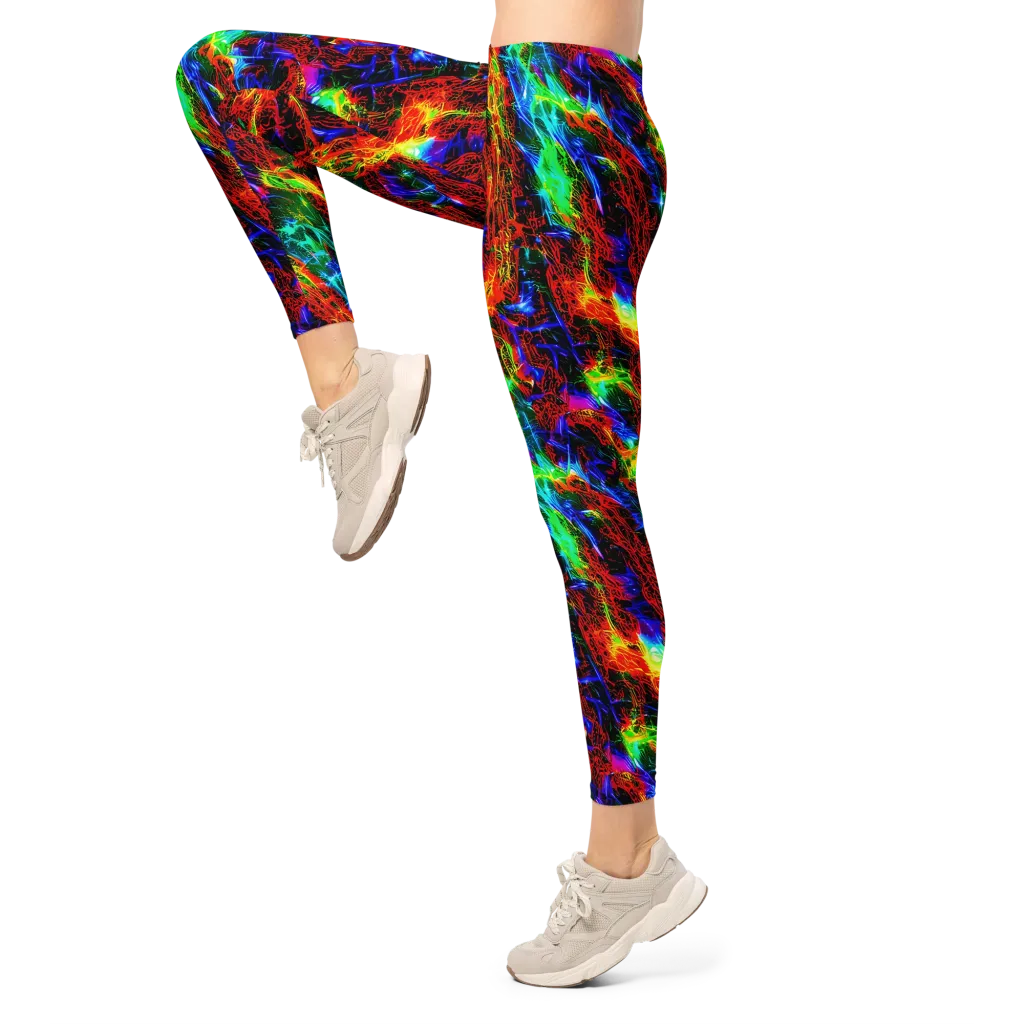 Firestorm Spectrum on Leggings — Left