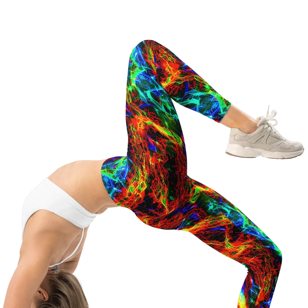 Firestorm Spectrum on Leggings — Right