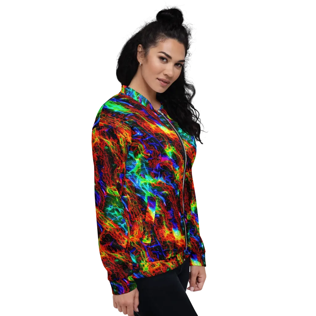 Firestorm Spectrum on Bomber Jacket — Right