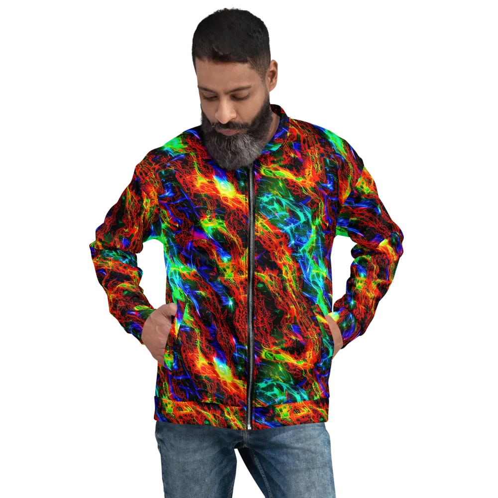 Firestorm Spectrum on Bomber Jacket — Front