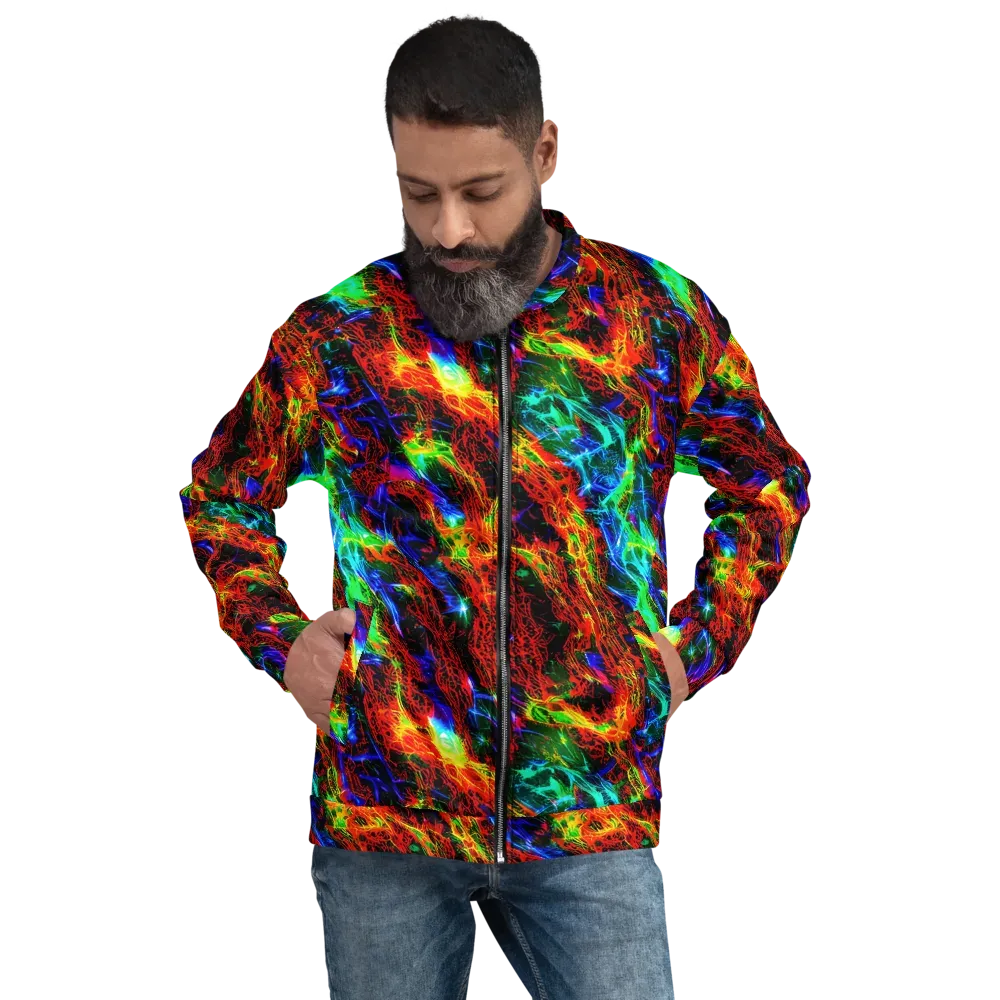 Firestorm Spectrum on Bomber Jacket — Front