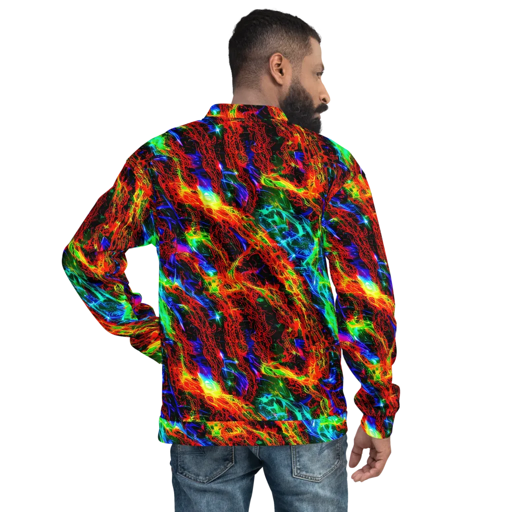 Firestorm Spectrum on Bomber Jacket — Back