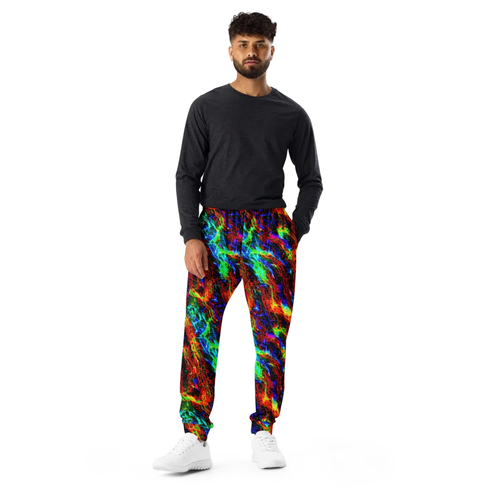 Firestorm Spectrum on Men's Joggers — Front
