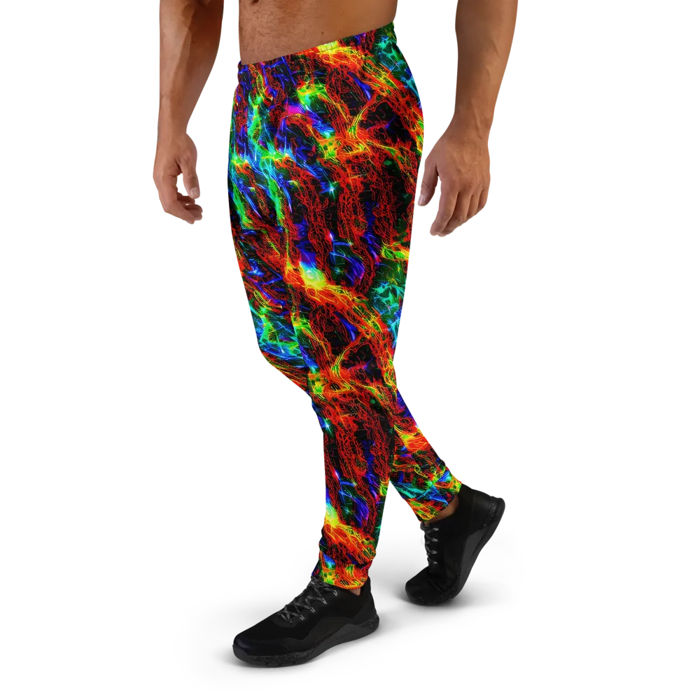Firestorm Spectrum on Men's Joggers — Left