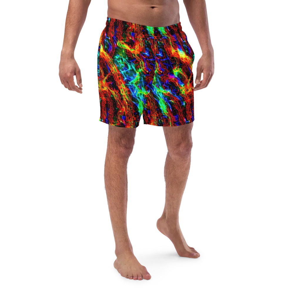 Firestorm Spectrum on Swim Trunks — Front