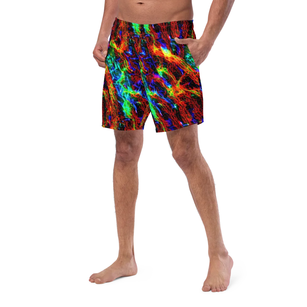 Firestorm Spectrum on Swim Trunks — Left Front