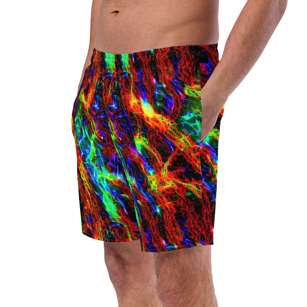Firestorm Spectrum on Swim Trunks — Left Front
