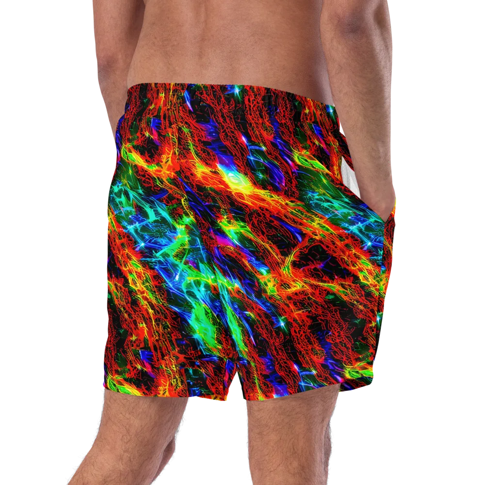 Firestorm Spectrum on Swim Trunks — Right Back