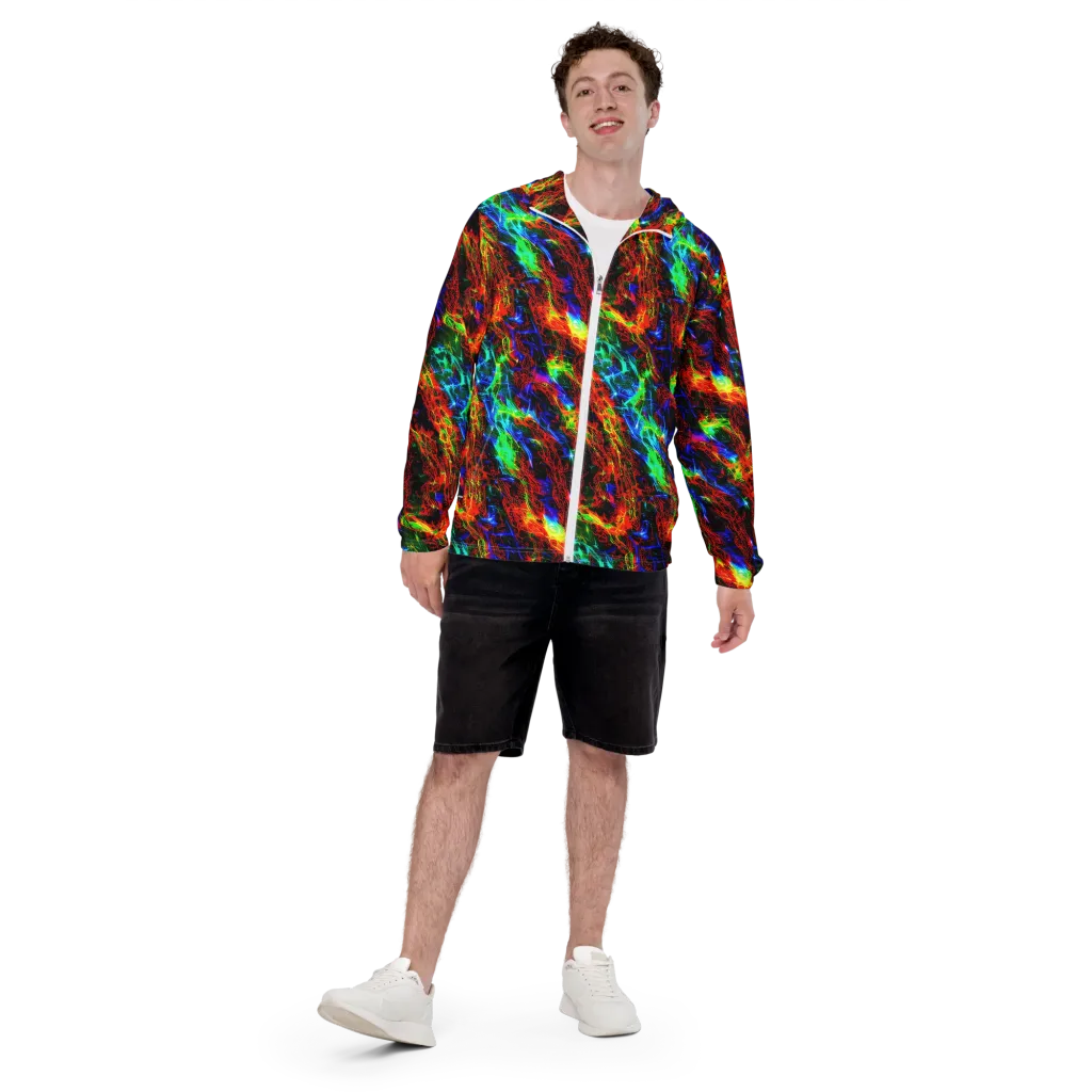 Firestorm Spectrum on Men's Windbreaker — Front