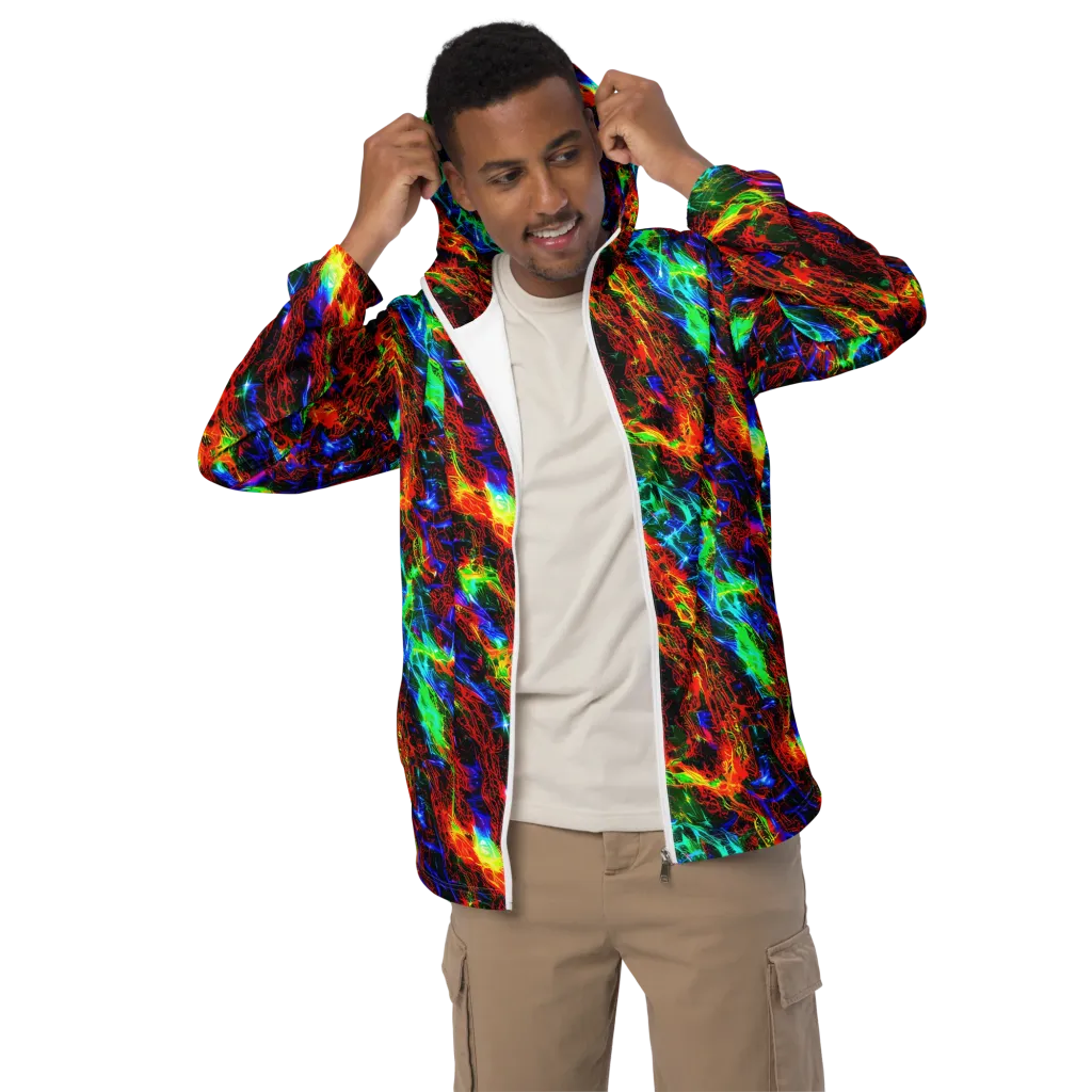 Firestorm Spectrum on Men's Windbreaker — Front
