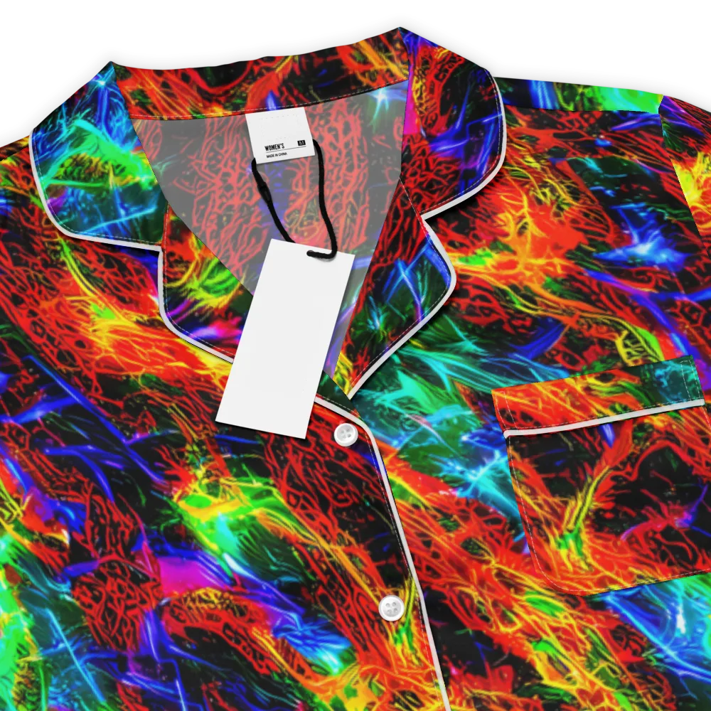 Firestorm Spectrum on Women's Short Sleeve Pajama Top — Product details