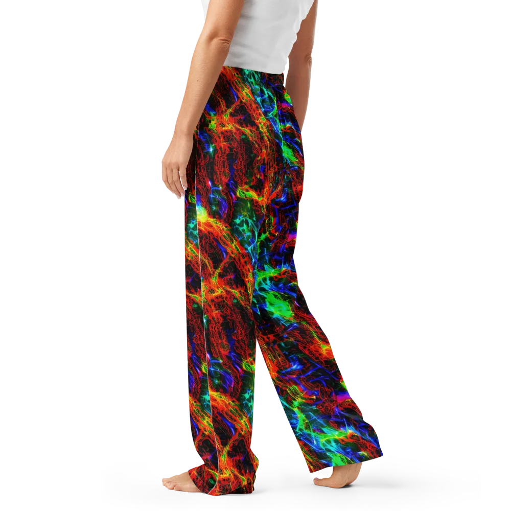 Firestorm Spectrum on Women's Pajama Pants — Left