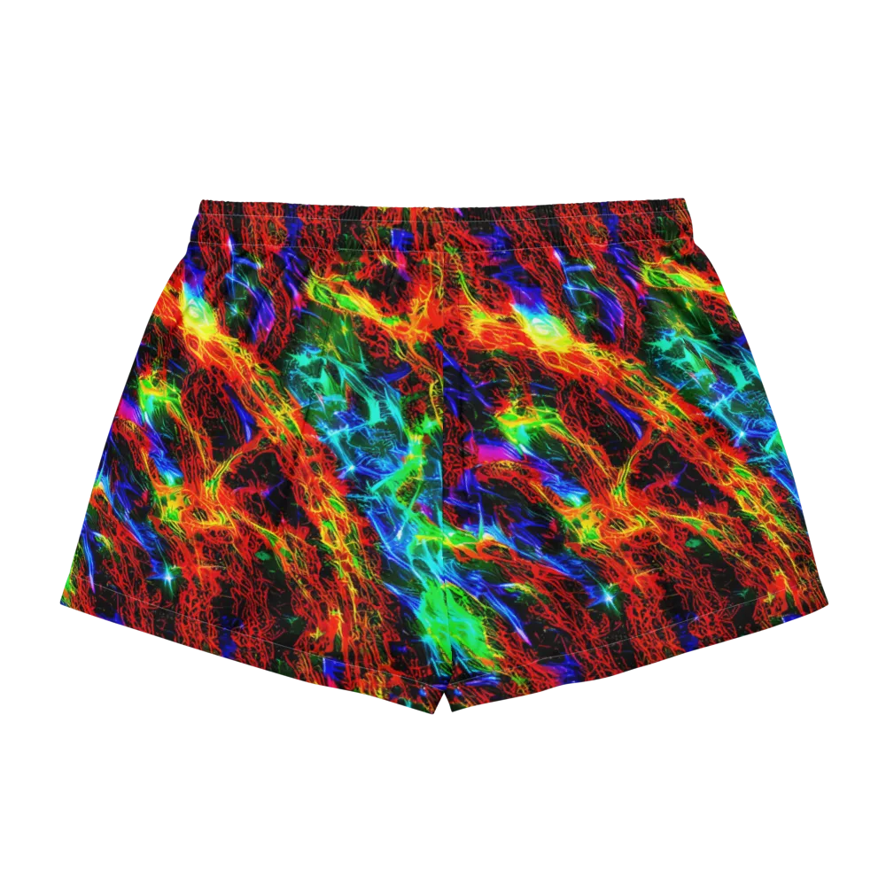 Firestorm Spectrum on Women's Pajama Shorts — Back