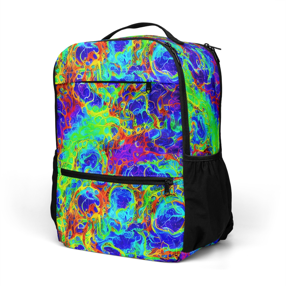 Mango Mirage on Utility Backpack — Left Front