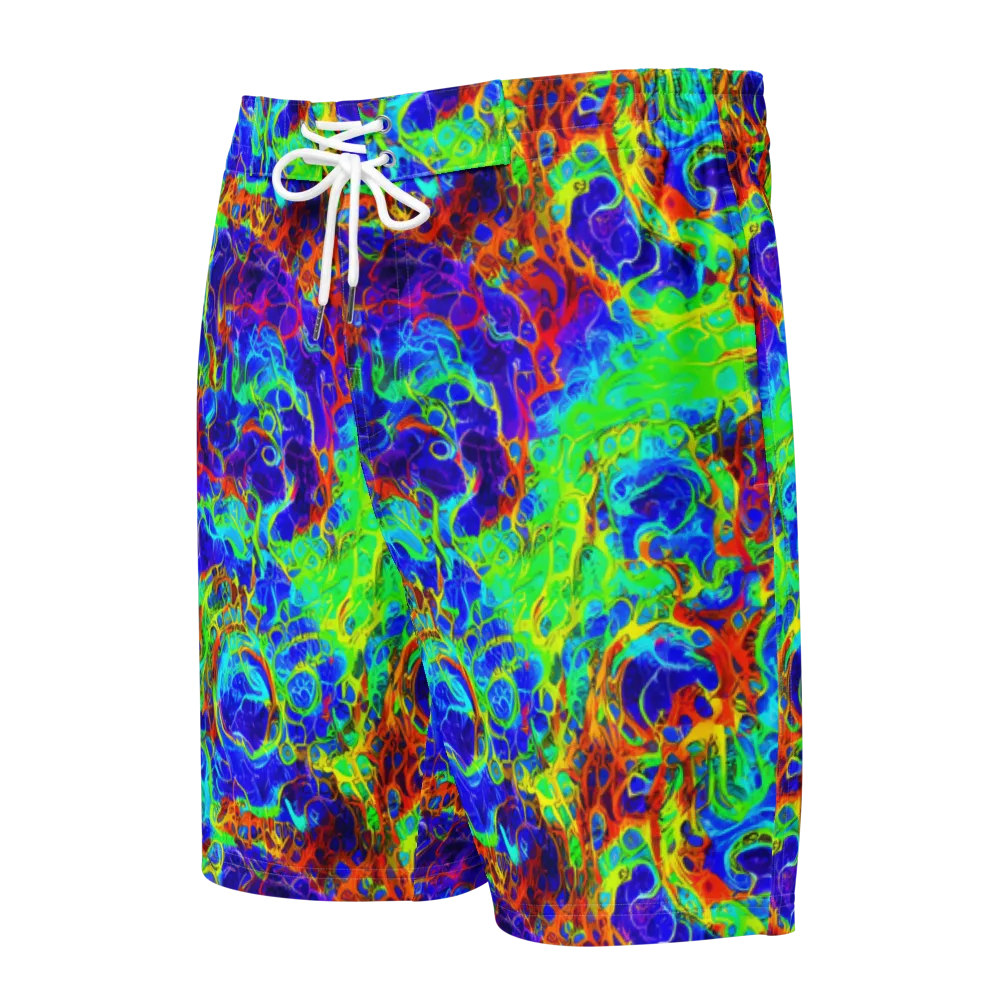 Mango Mirage on Men's Board Shorts — Front