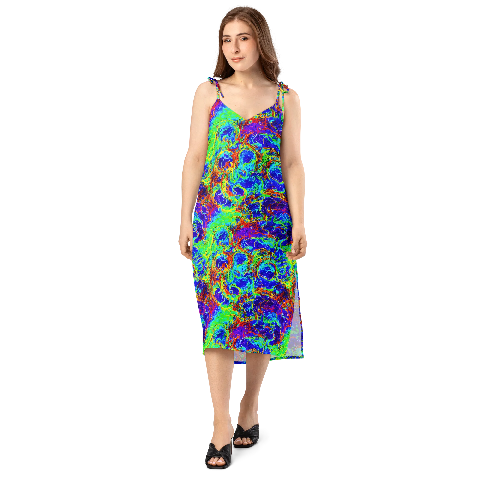 Mango Mirage on Slip Dress — Front