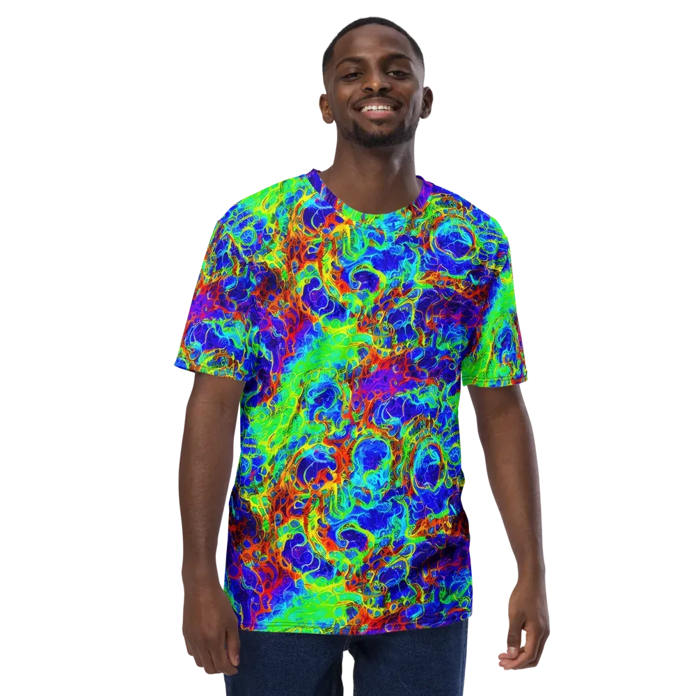 Mango Mirage on Men's Crew Neck T-Shirt — Front