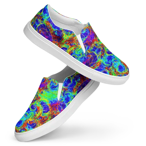 Mango Mirage on a Women's Slip-On Canvas Shoes