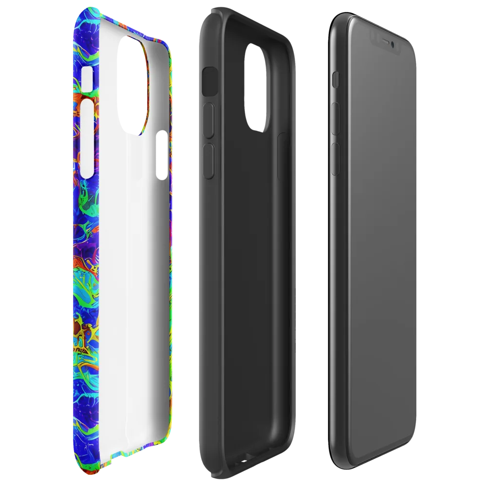 Mango Mirage on Tough Case for iPhone® — Right