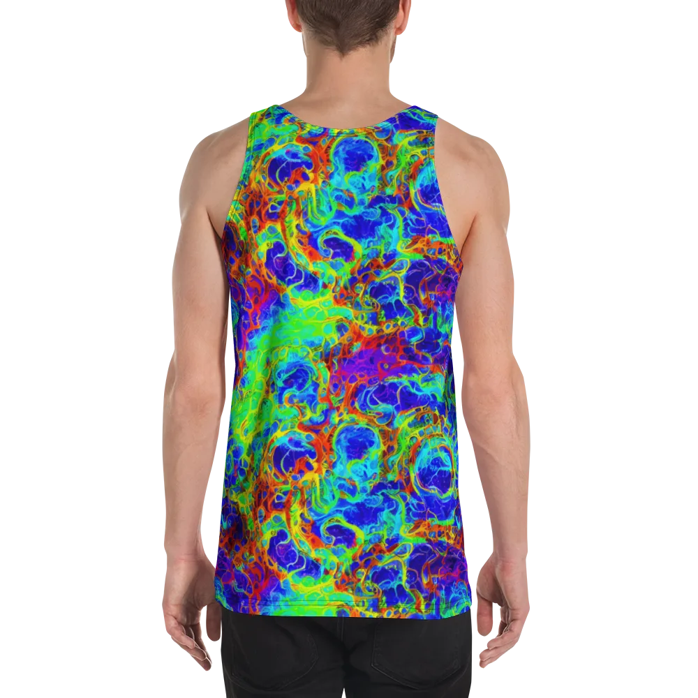 Mango Mirage on Men's Tank Top — Back