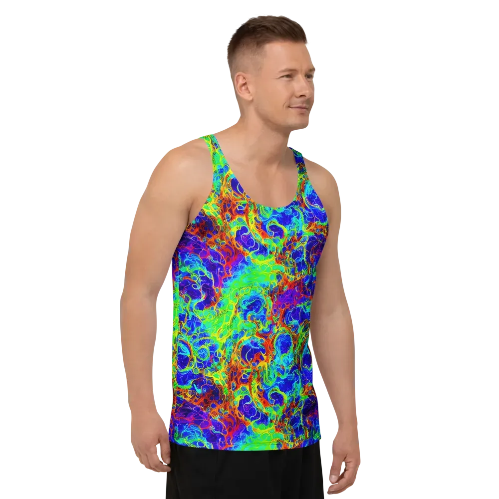 Mango Mirage on Men's Tank Top — Right Front
