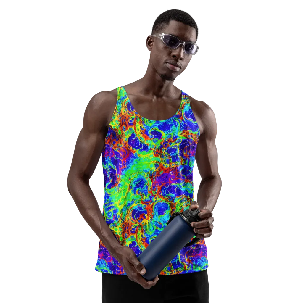 Mango Mirage on Men's Tank Top — Front