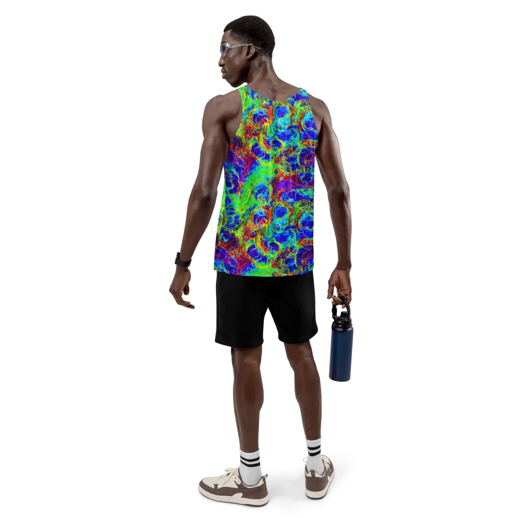 Mango Mirage on Men's Tank Top — Back