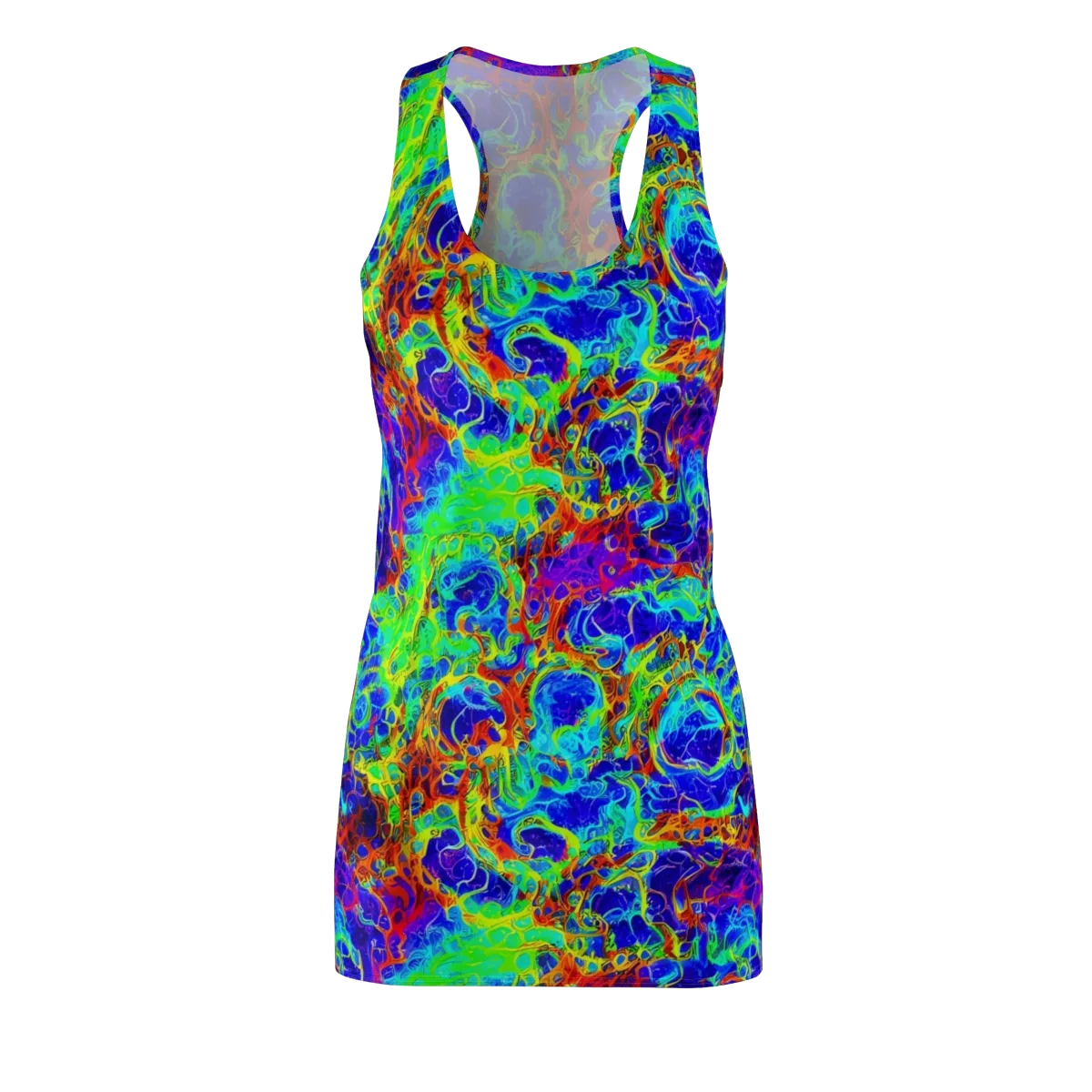 Mango Mirage on Racerback Dress — Front