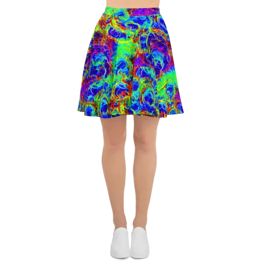 Mango Mirage on a Skater Skirt