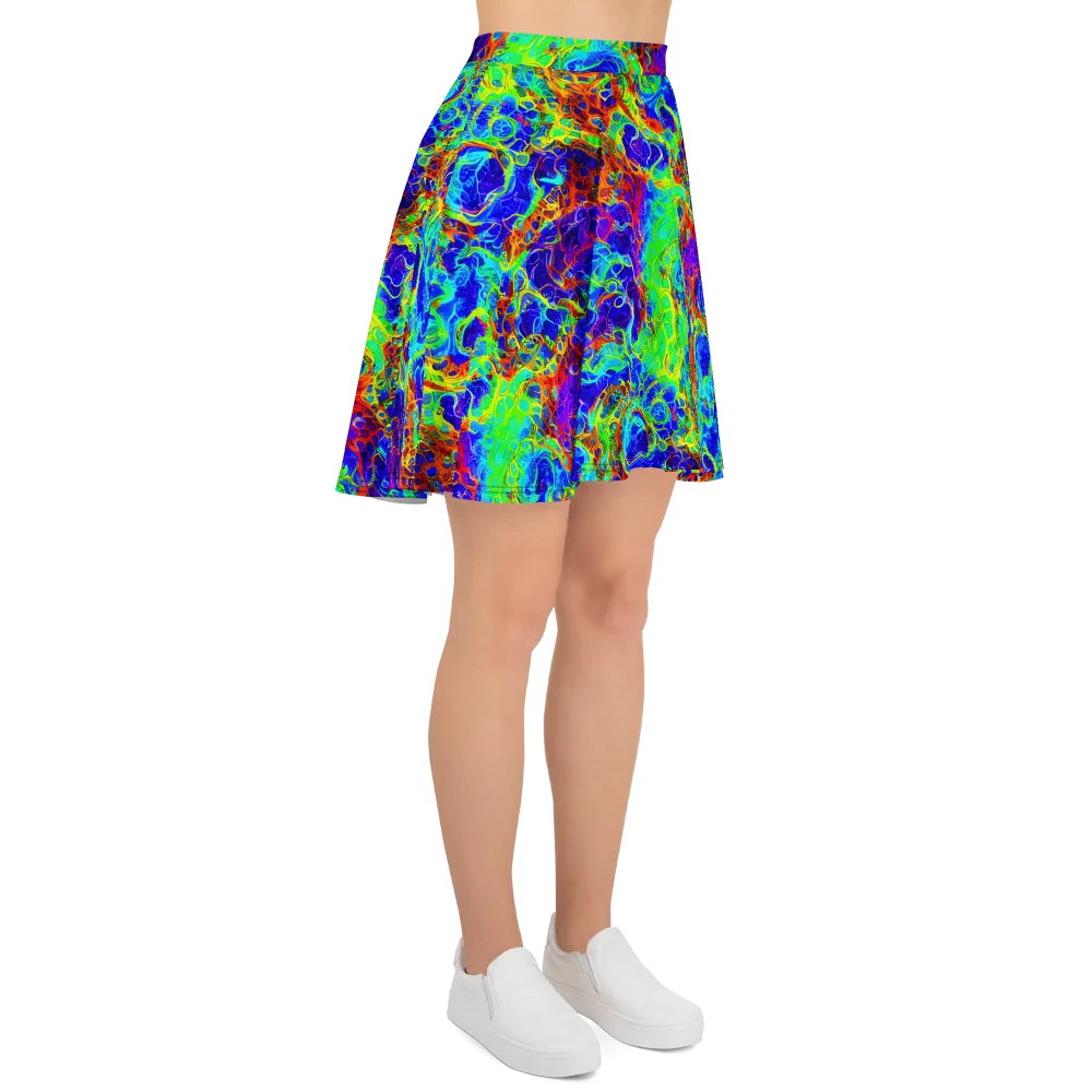 Mango Mirage on Skater Skirt — Right