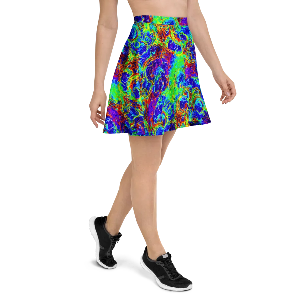 Mango Mirage on Skater Skirt — Right