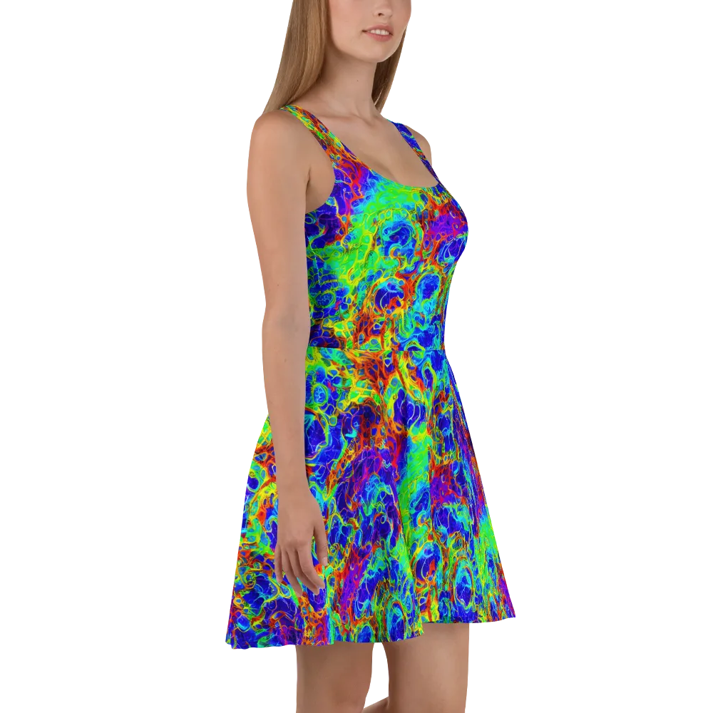 Mango Mirage on Skater Dress — Right