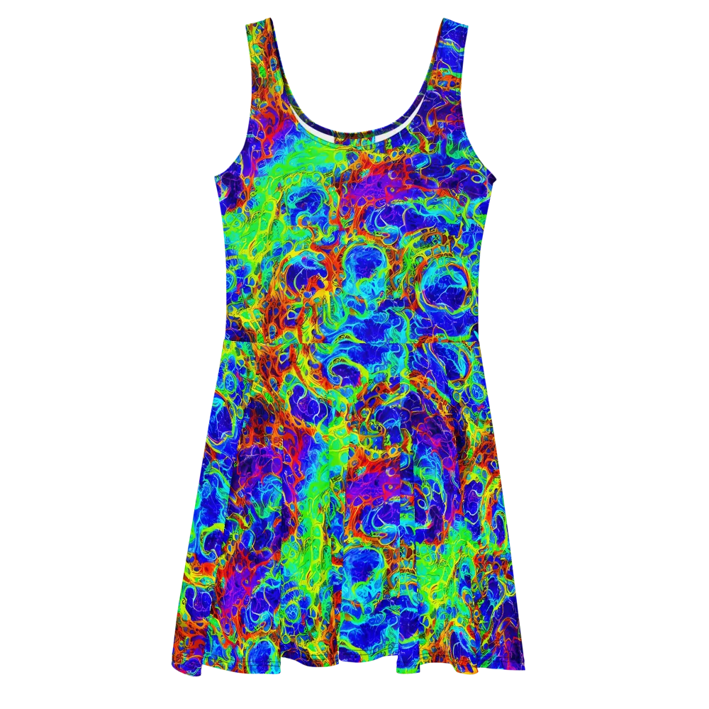 Mango Mirage on Skater Dress — Front