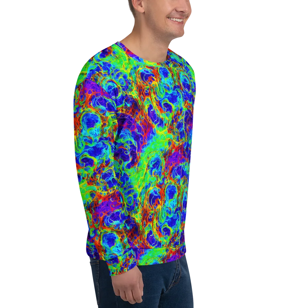 Mango Mirage on Sweatshirt — Right Front