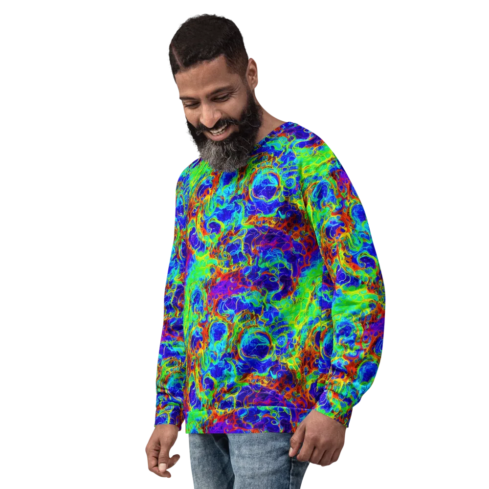 Mango Mirage on Sweatshirt — Left Front