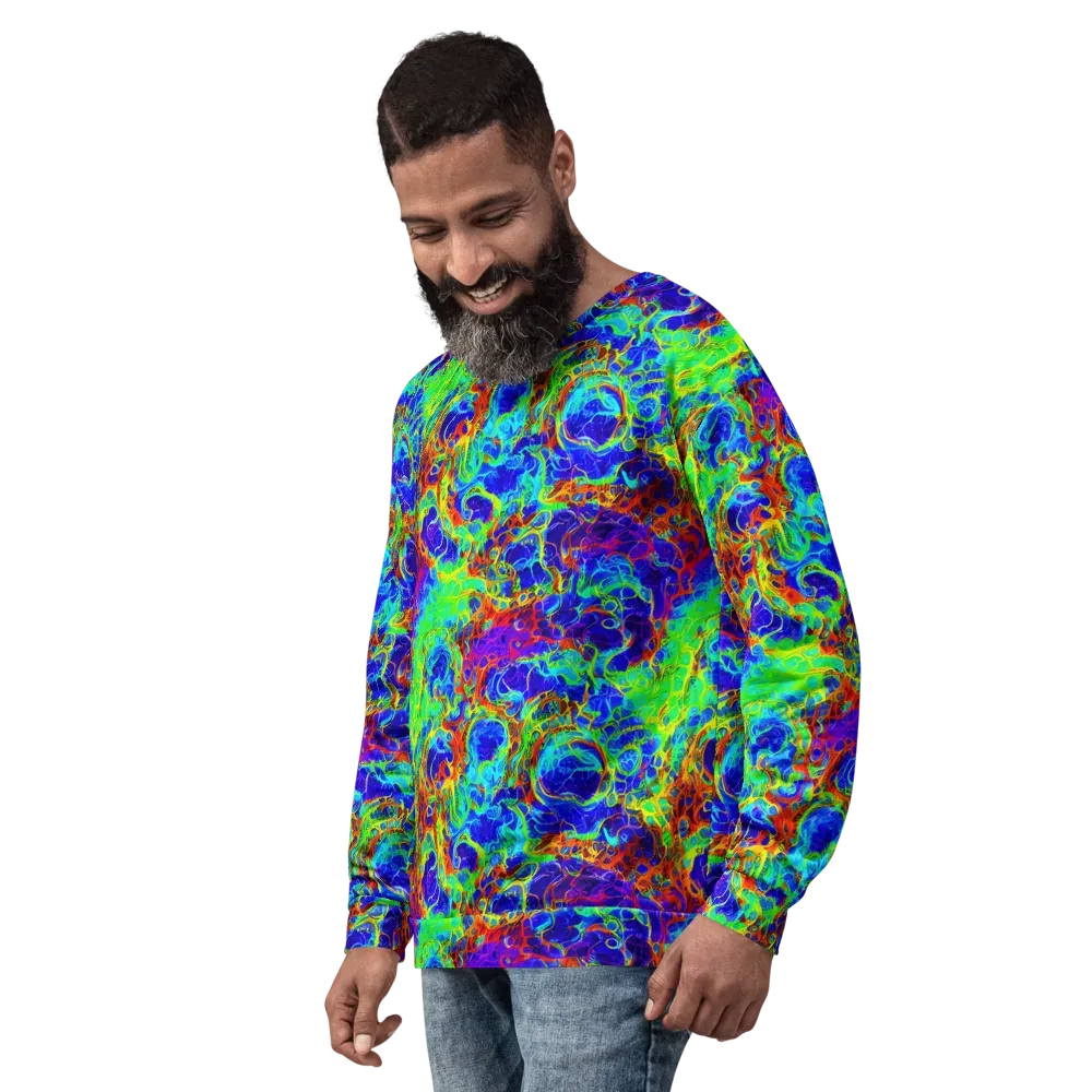 Mango Mirage on Sweatshirt — Left Front