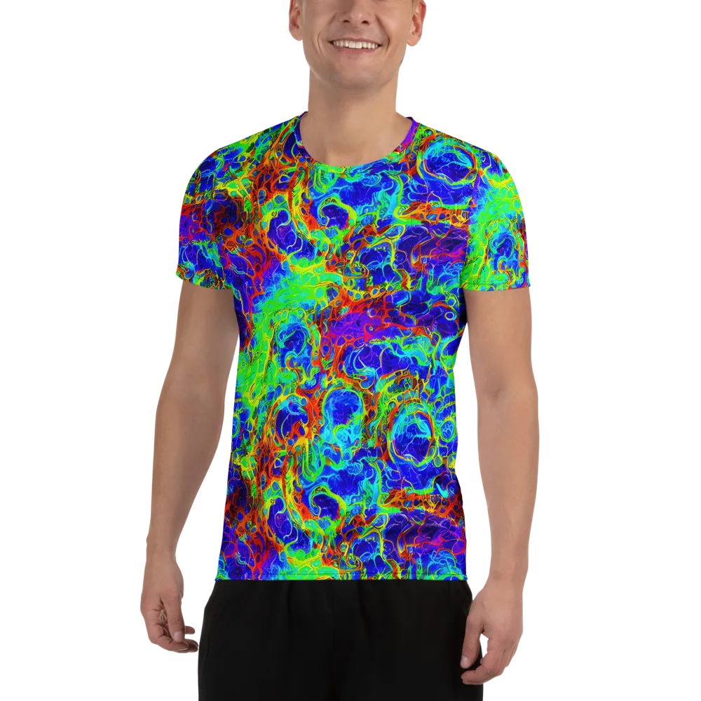 Mango Mirage on Men's Athletic T-Shirt — Front