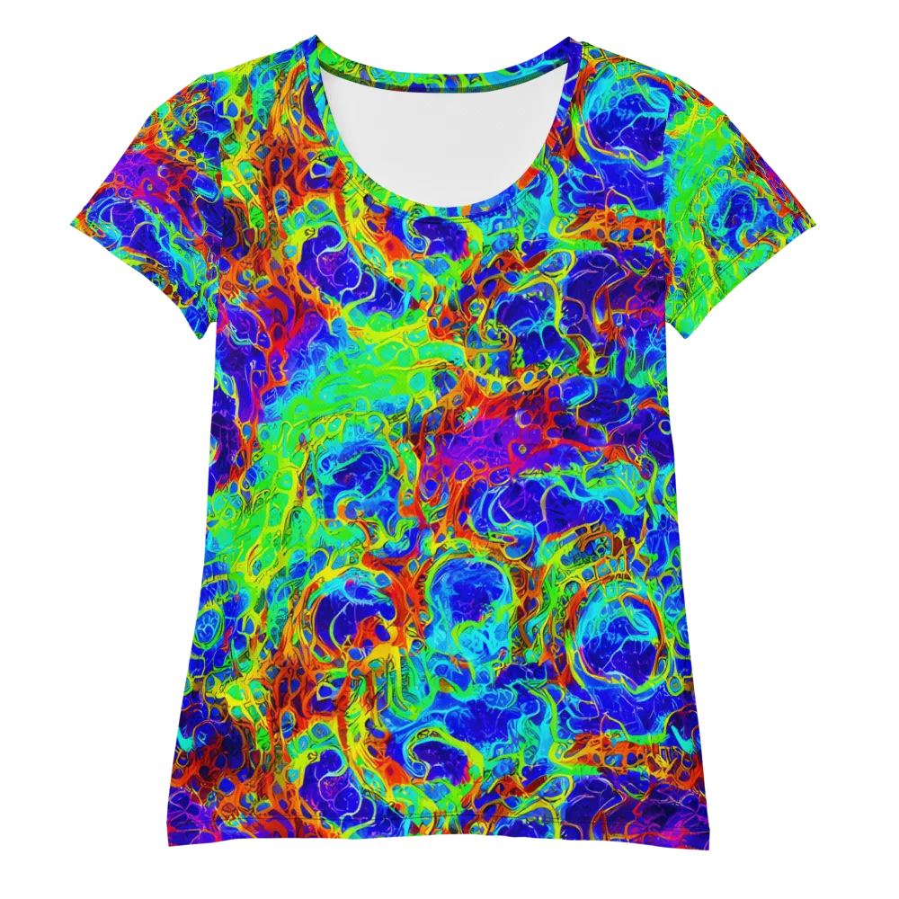 Mango Mirage on Women's Athletic T-Shirt — Front
