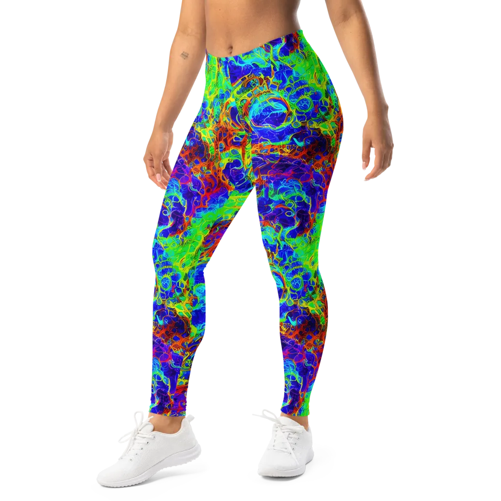 Mango Mirage on Leggings — Left Front