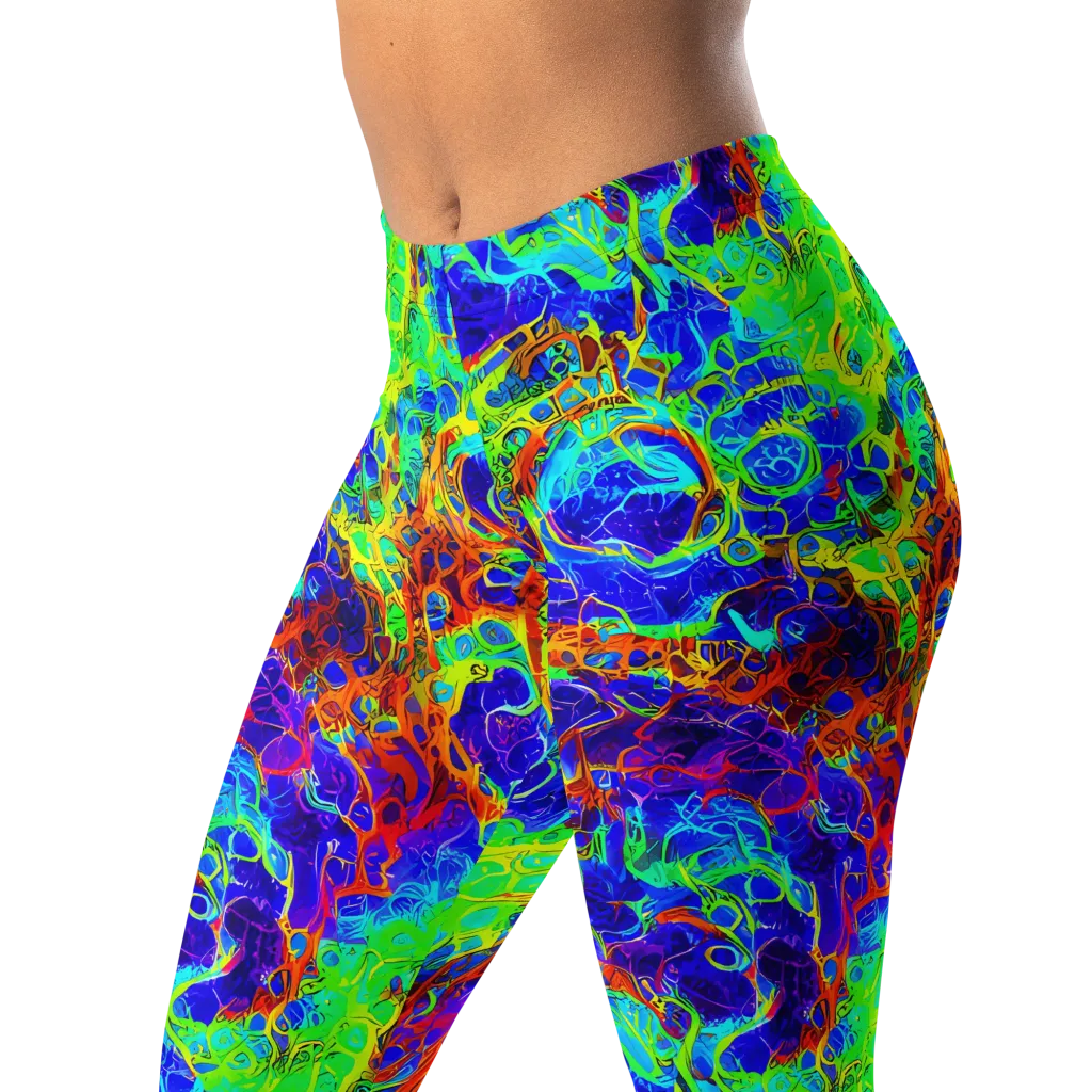Mango Mirage on Leggings — Left Front