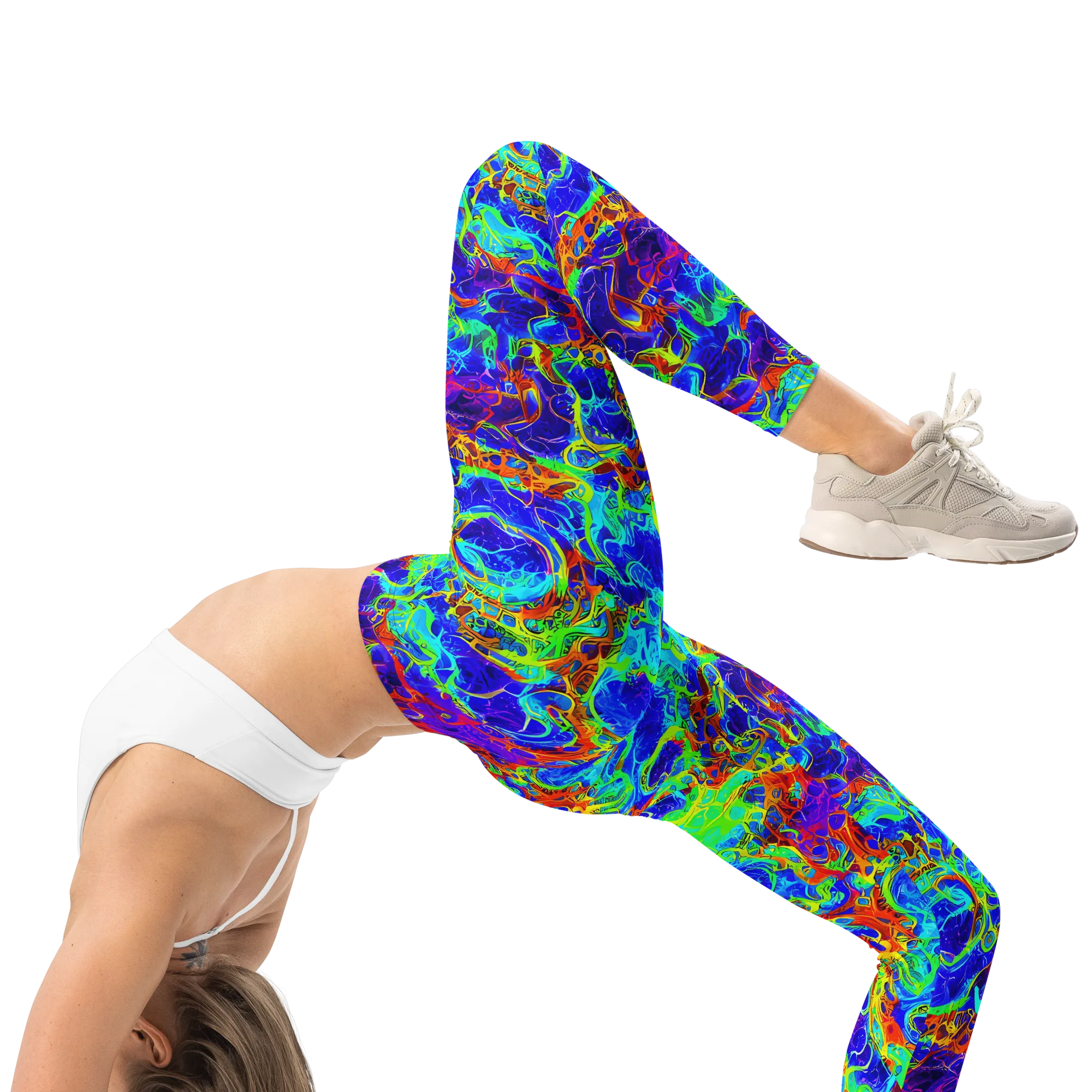 Mango Mirage on Leggings — Right