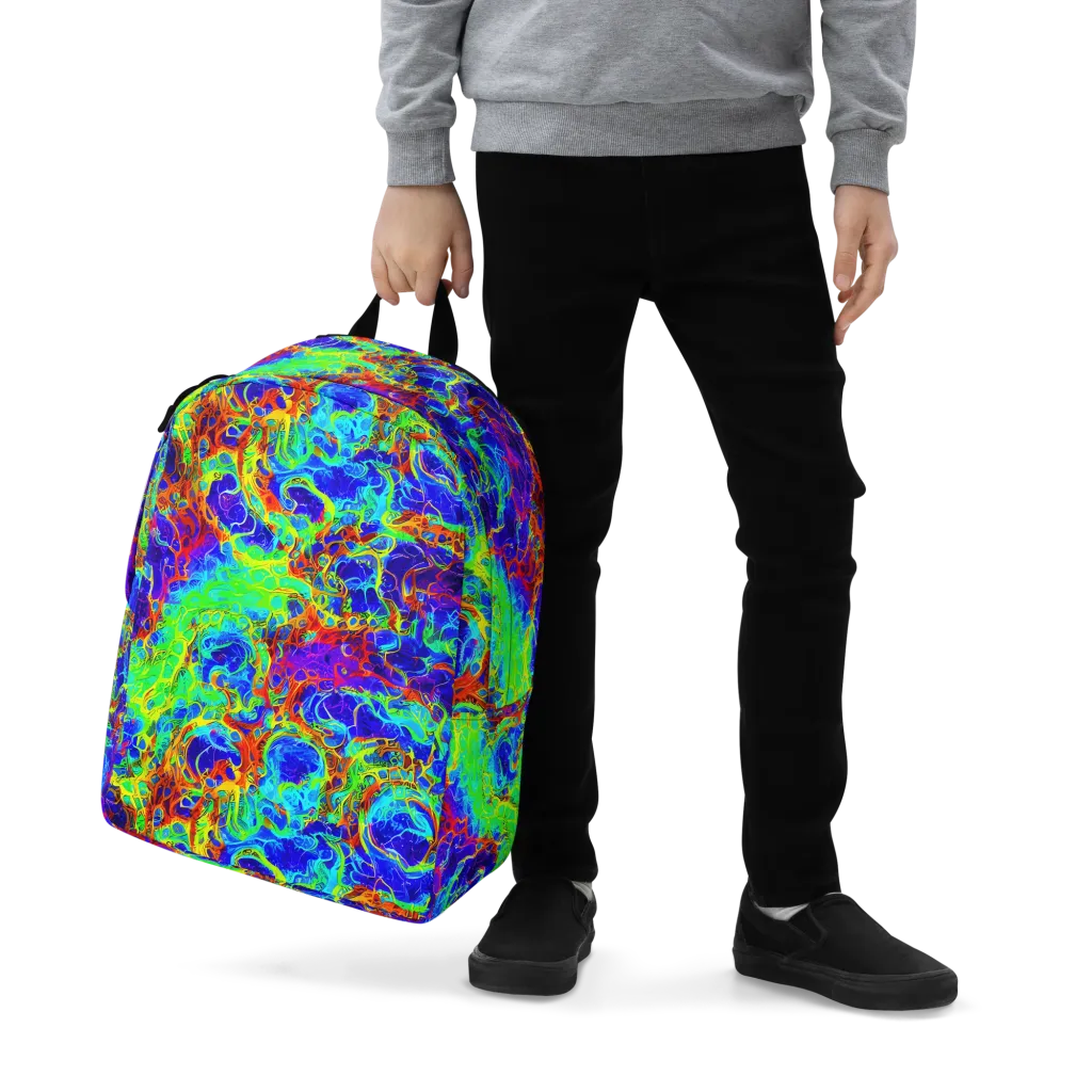 Mango Mirage on Minimalist Backpack — Zoomed-in