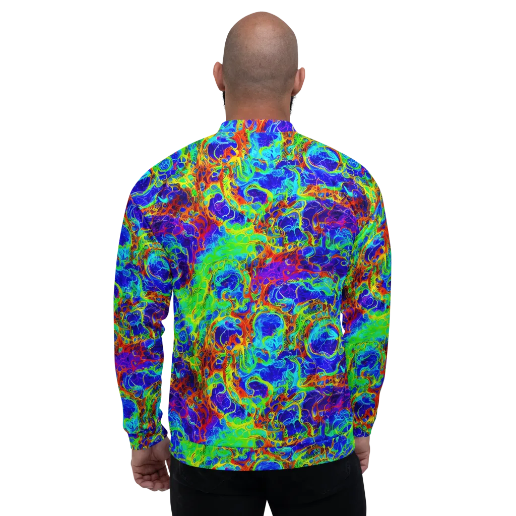 Mango Mirage on Bomber Jacket — Back