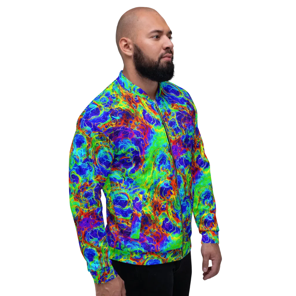Mango Mirage on Bomber Jacket — Right