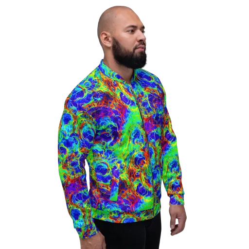 Mango Mirage on a Bomber Jacket
