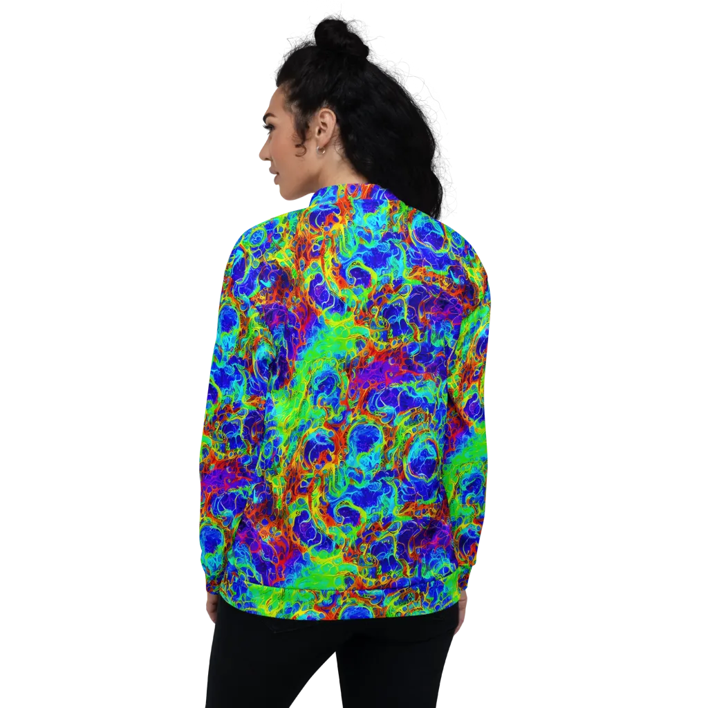 Mango Mirage on Bomber Jacket — Back