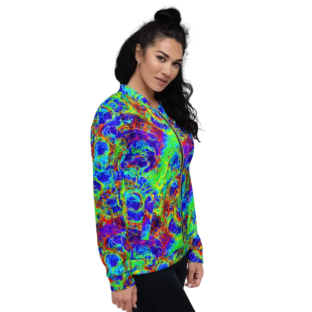 Mango Mirage on Bomber Jacket — Right
