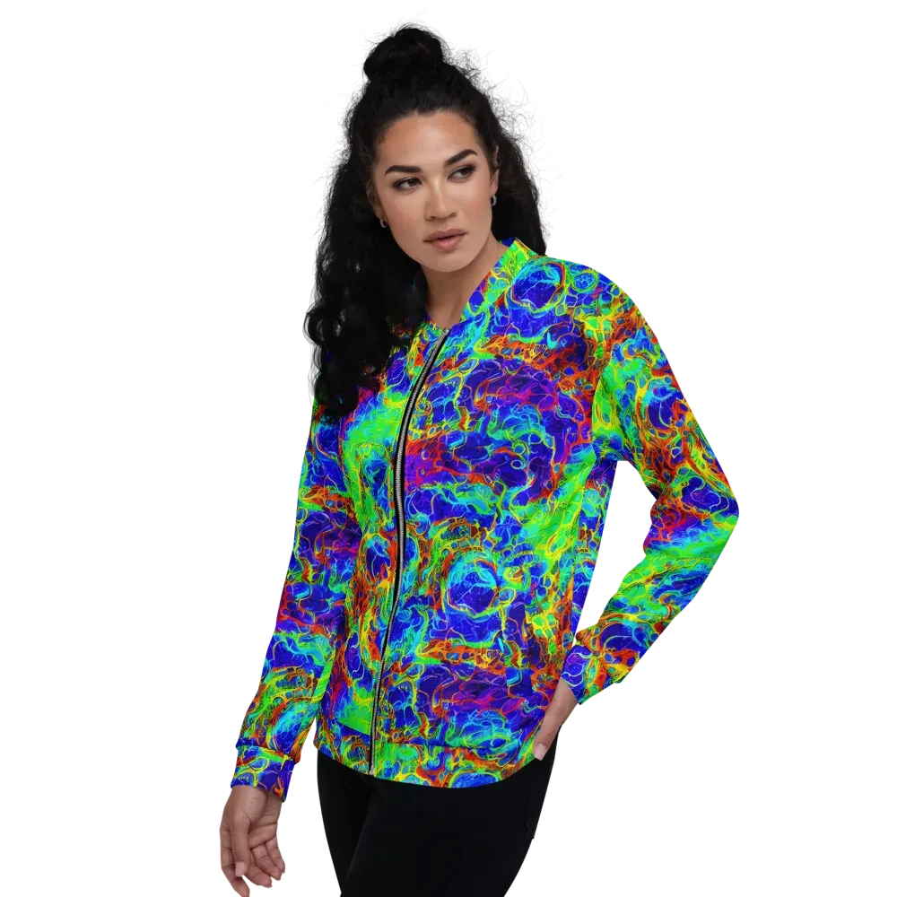 Mango Mirage on Bomber Jacket — Left